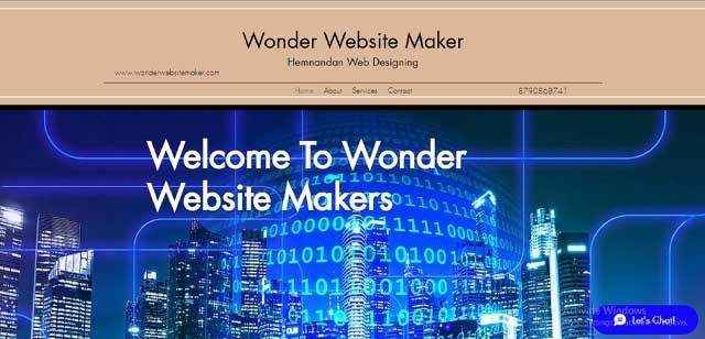 Wonder Website Maker