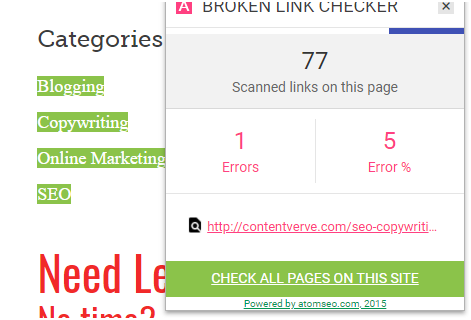 Check Broken Links