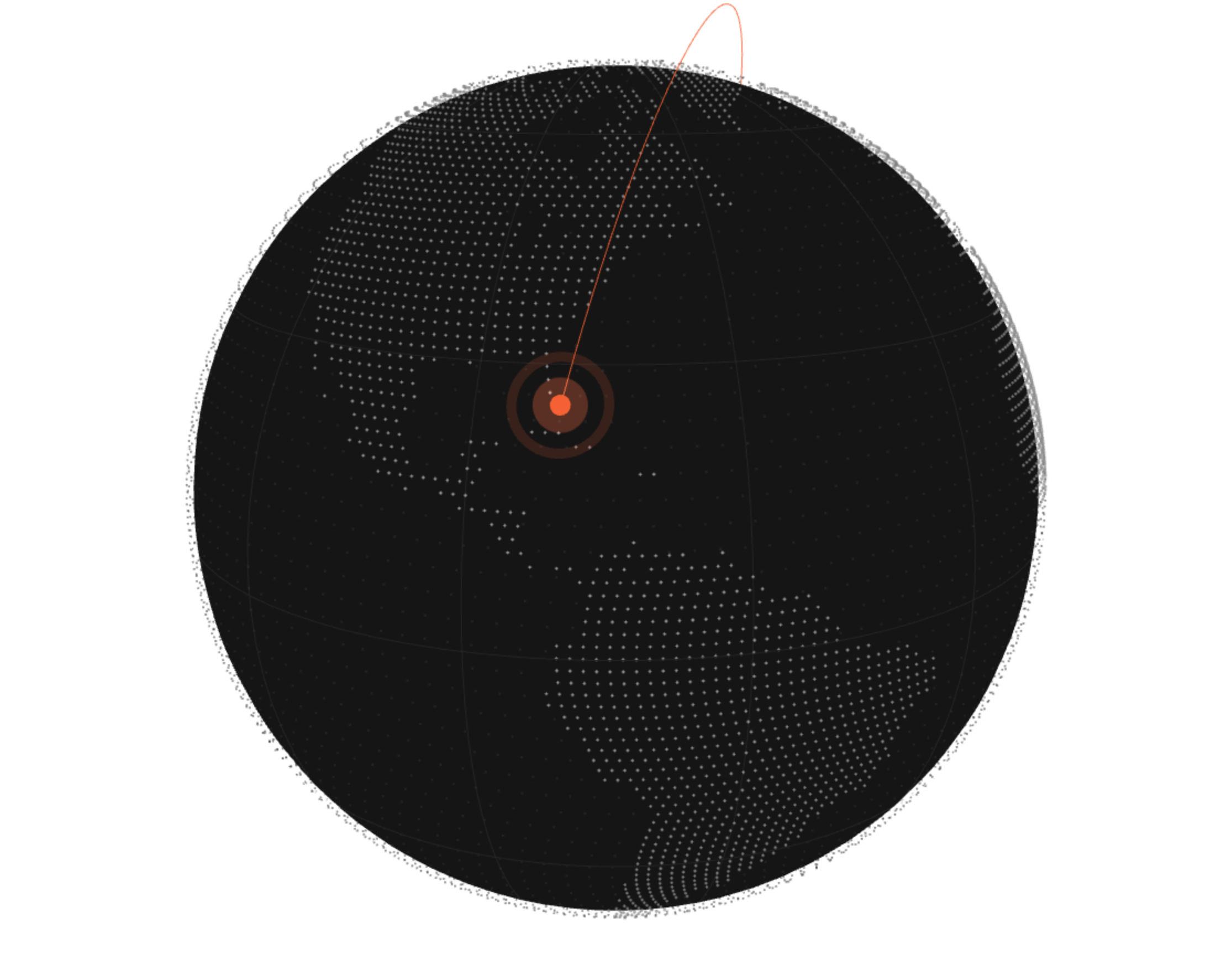 Interactive globe