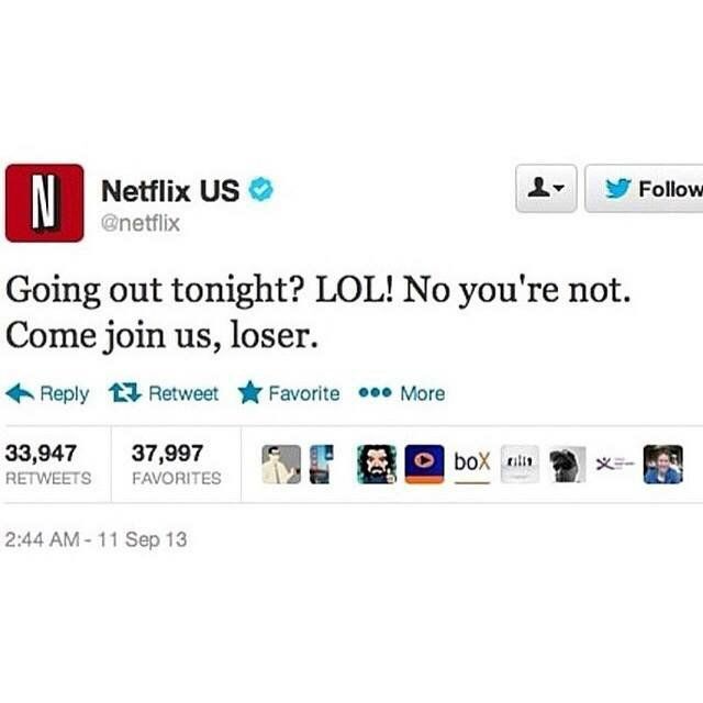 Netflix twitter