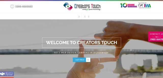 Creator’s Touch